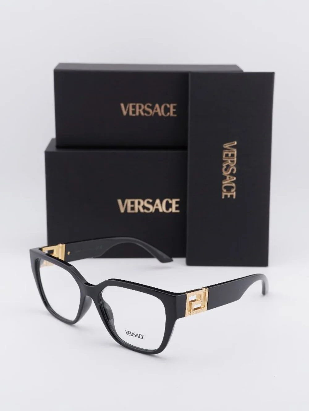 Versace VE3387U GB1 Square Eyeglasses 54mm – Black